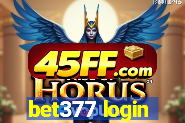 bet377 login